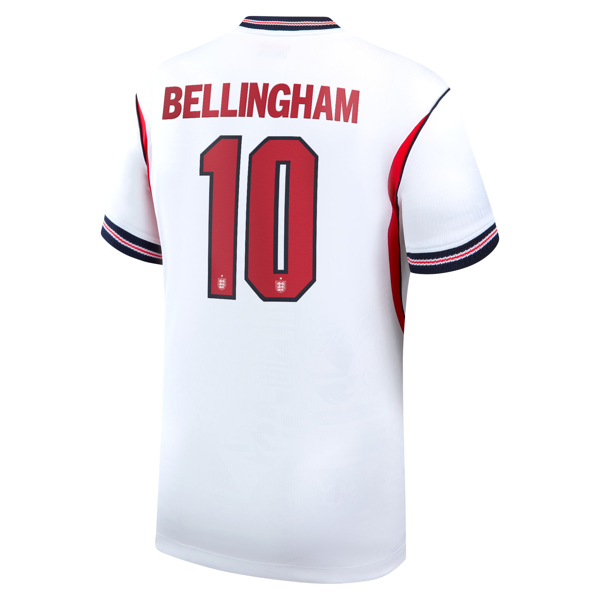 Espoor™ Jude Bellingham England National Team Nike 2026 Home Stadium Replica Jersey - White