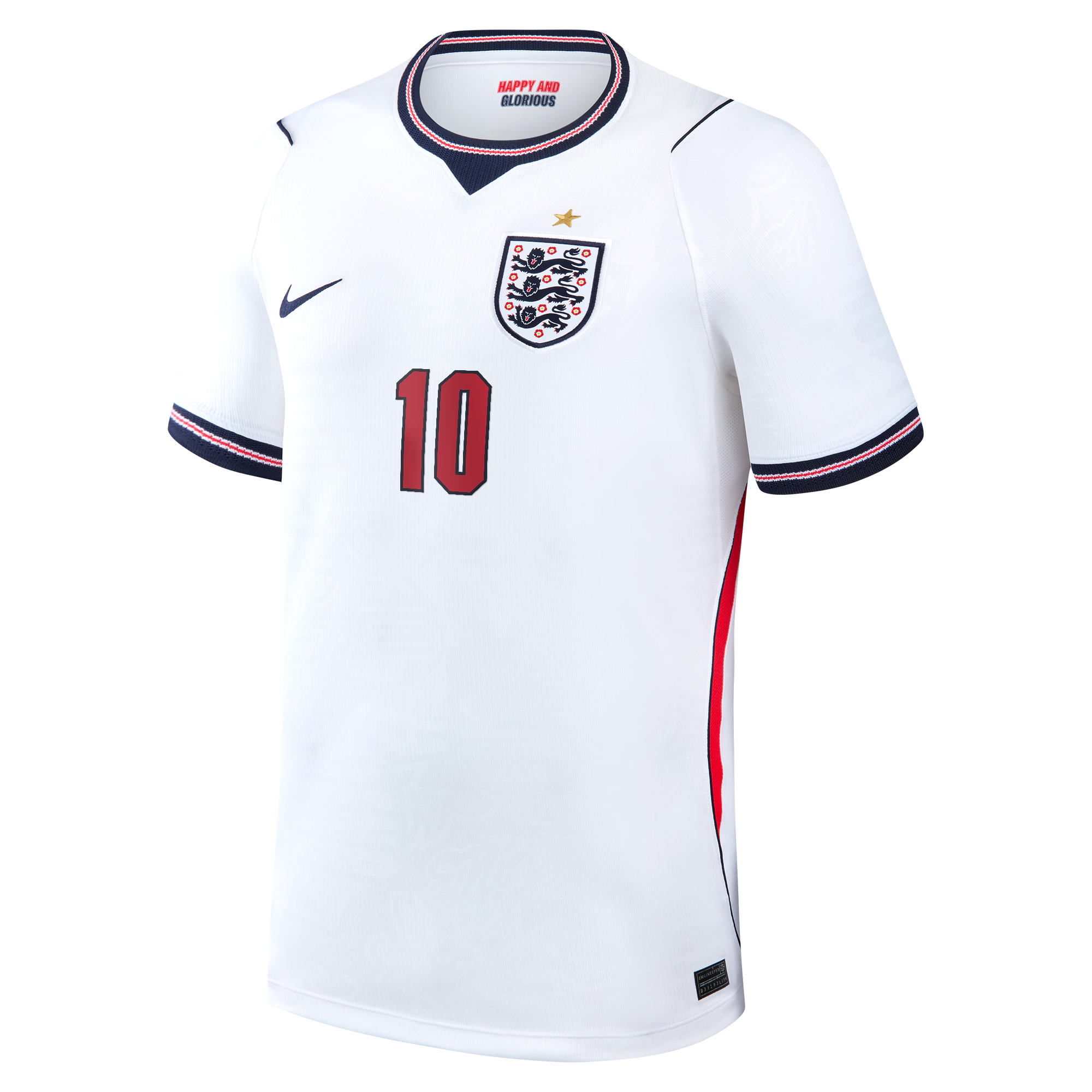 Espoor™ Jude Bellingham England National Team Nike 2026 Home Stadium Replica Jersey - White