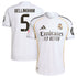 Jude Bellingham Real Madrid adidas 2025/26 Home Jersey - White - Jersey Teams World