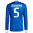 Espoor™ Jude Bellingham Real Madrid adidas 2025/26 Third Long Sleeve Player Jersey - Blue