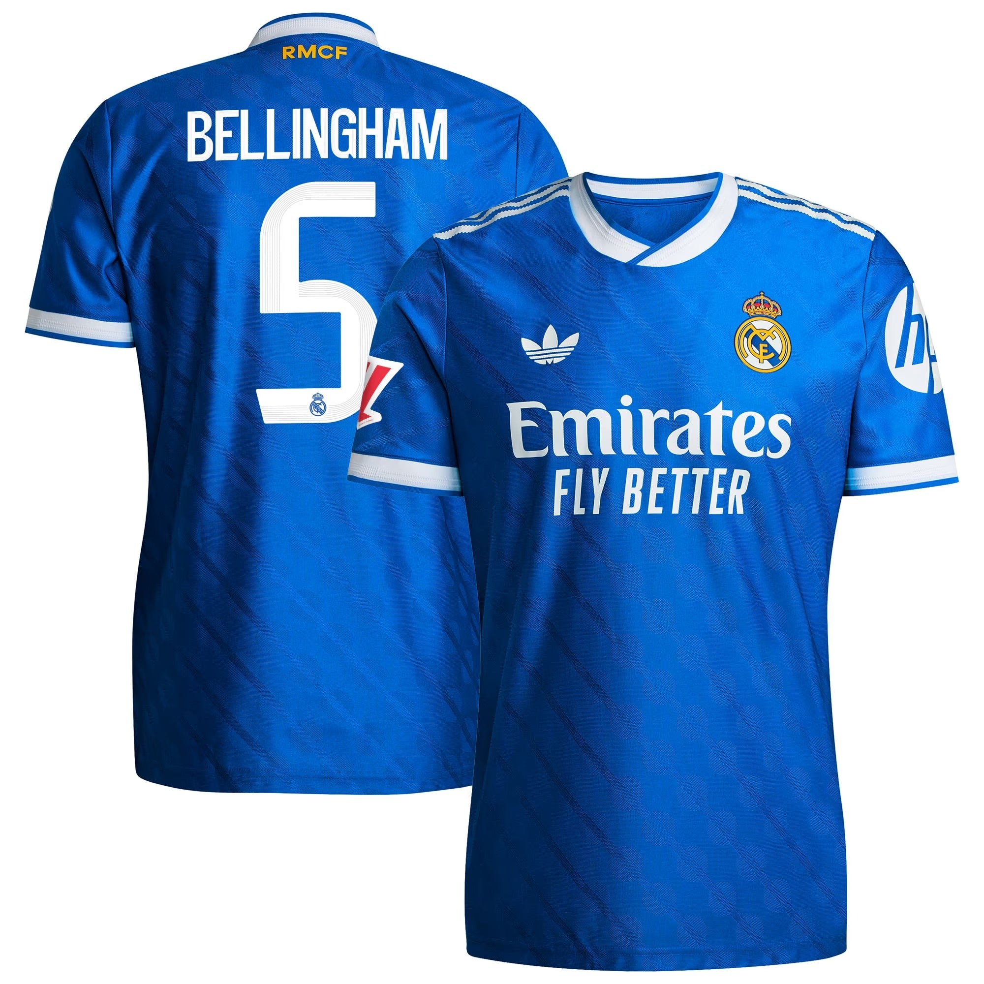 Espoor™ Jude Bellingham Real Madrid adidas 2025/26 Third Player Jersey - Blue