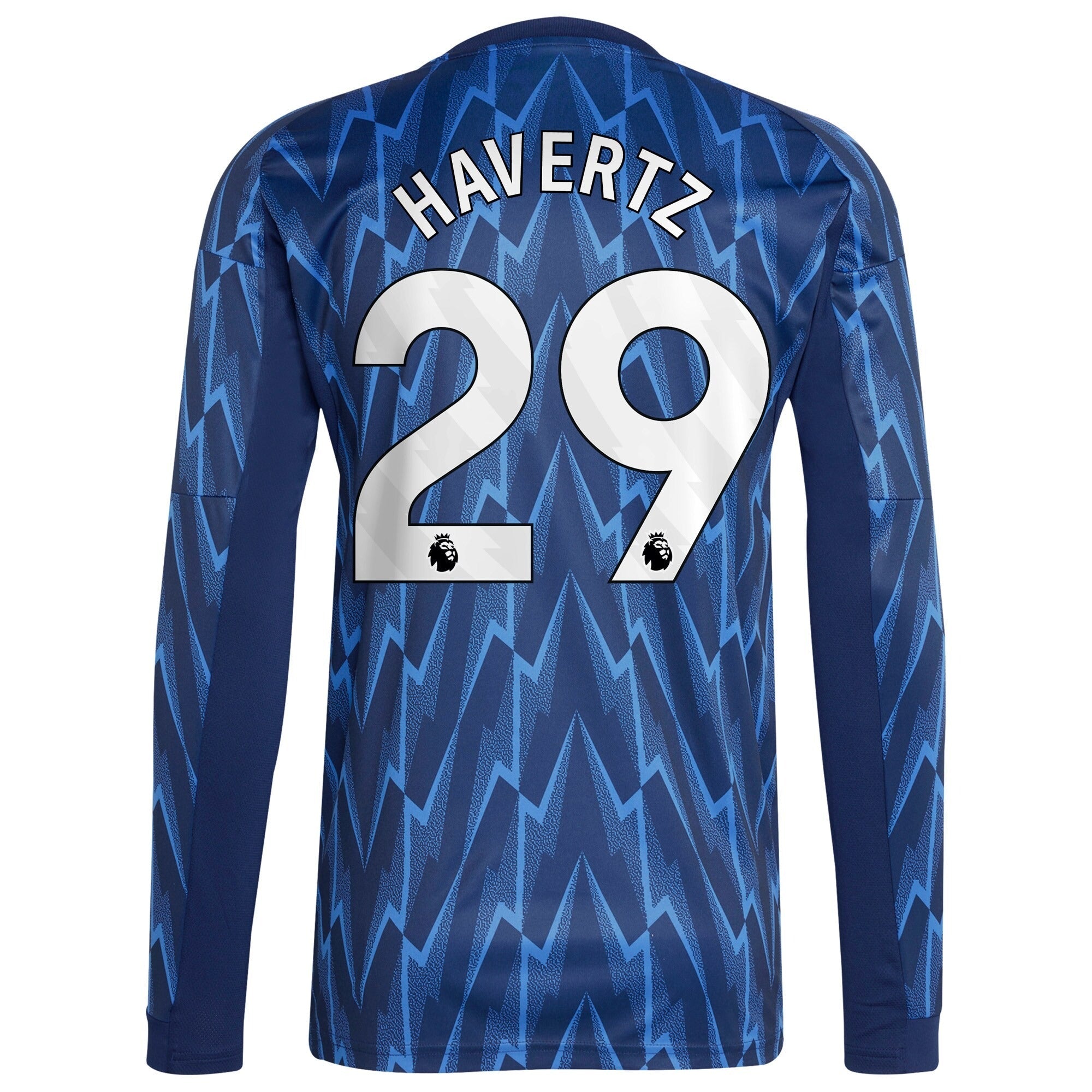 Espoor™ Kai Havertz Arsenal adidas 2025/26 Away Long Sleeve Player Jersey - Blue