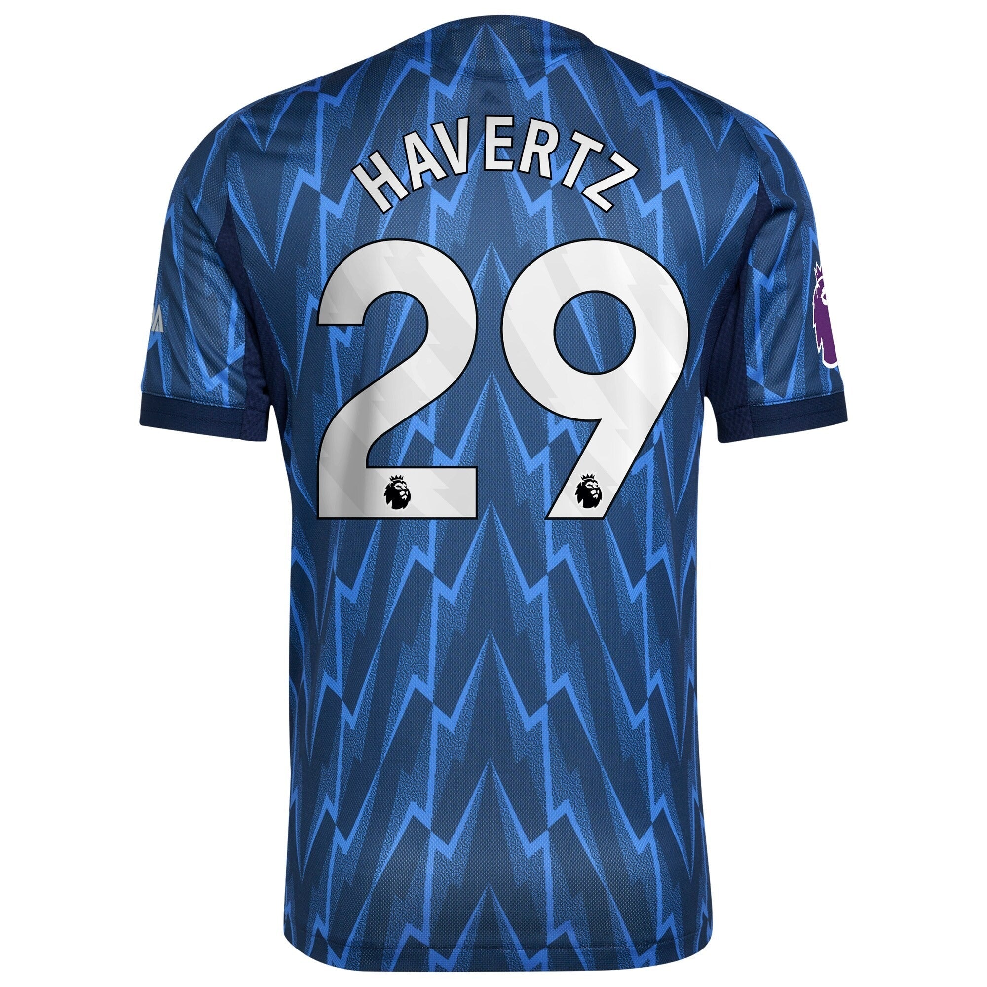 Espoor™ Kai Havertz Arsenal adidas 2025/26 Away Player Jersey - Blue