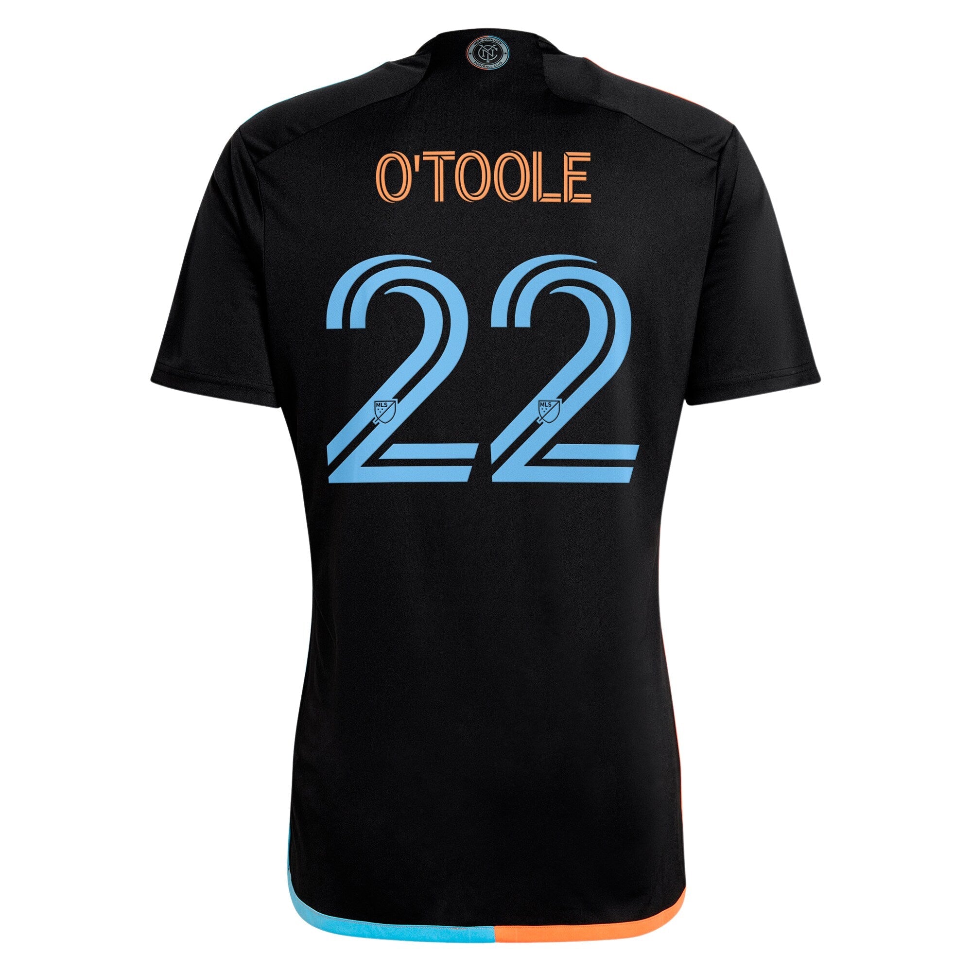 Espoor™ Kevin O'Toole New York City FC adidas 2024 24/7 Kit Player Jersey – Black