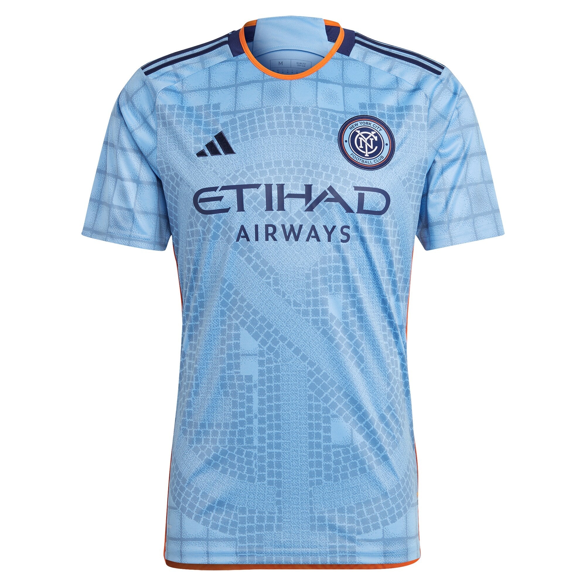 Espoor™ Kevin O'Toole New York City FC adidas 2024 The Interboro Kit Player Jersey – Light Blue