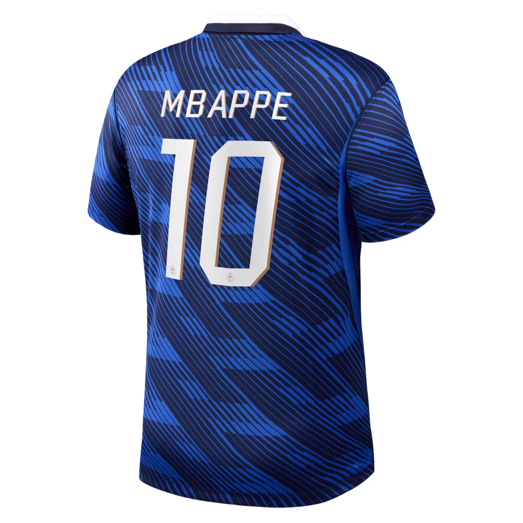 Espoor™ Kylian Mbappé France National Team Nike 2026 Home Stadium Replica Jersey - Blue