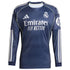 Espoor™ Kylian Mbappé Real Madrid adidas Authentic 2025/26 Away Long Sleeve Player Jersey - Blue