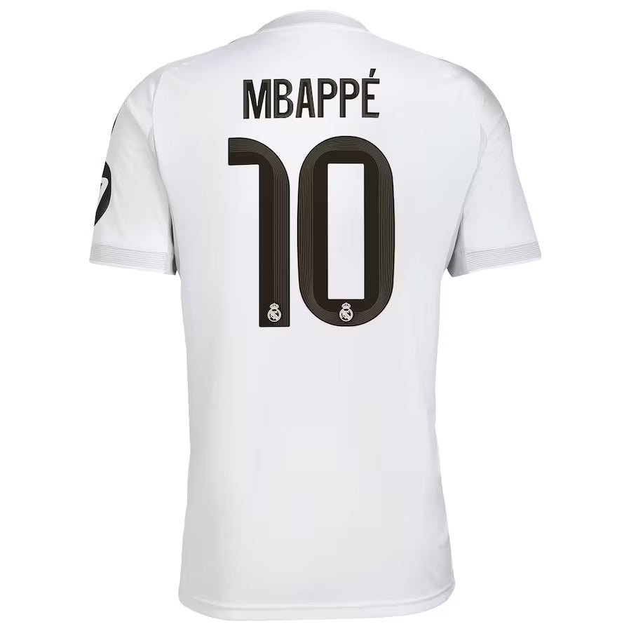 Kylian Mbappé Real Madrid adidas 2025/26 Home Player Jersey - White - Jersey Teams World
