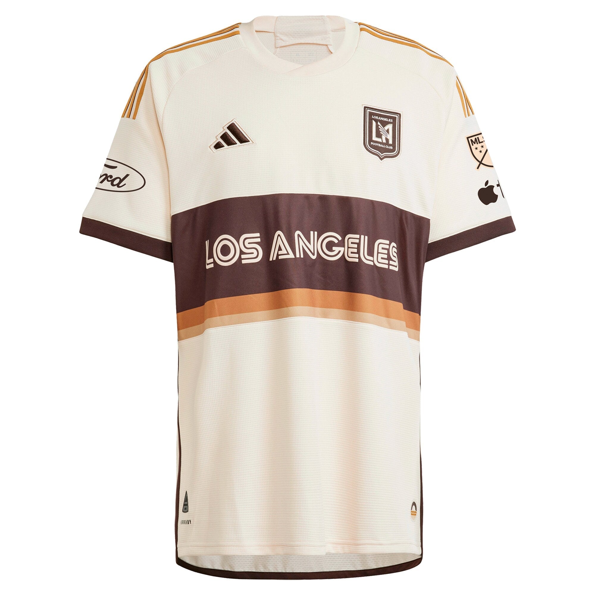 Espoor™ LAFC adidas 2024 Archive Customized Jersey - Tan