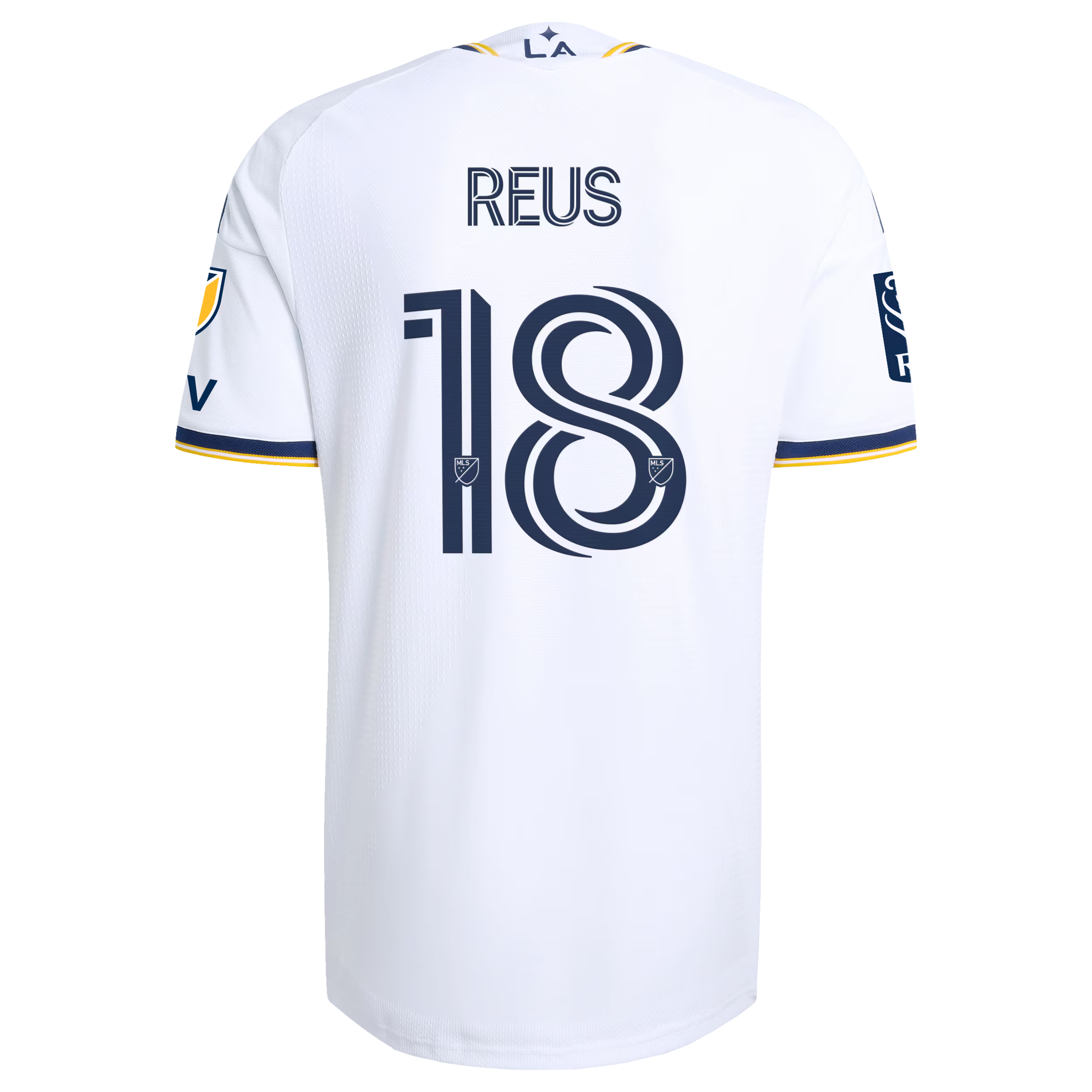 LA Galaxy // Marco Reus #18 Official 2026 The VeloCITY On-Field Patch Jersey – White - Jersey Teams World