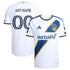 LA Galaxy // adidas Official 2026 The VeloCITY On-Field Patch Custom Jersey – White - Jersey Teams World