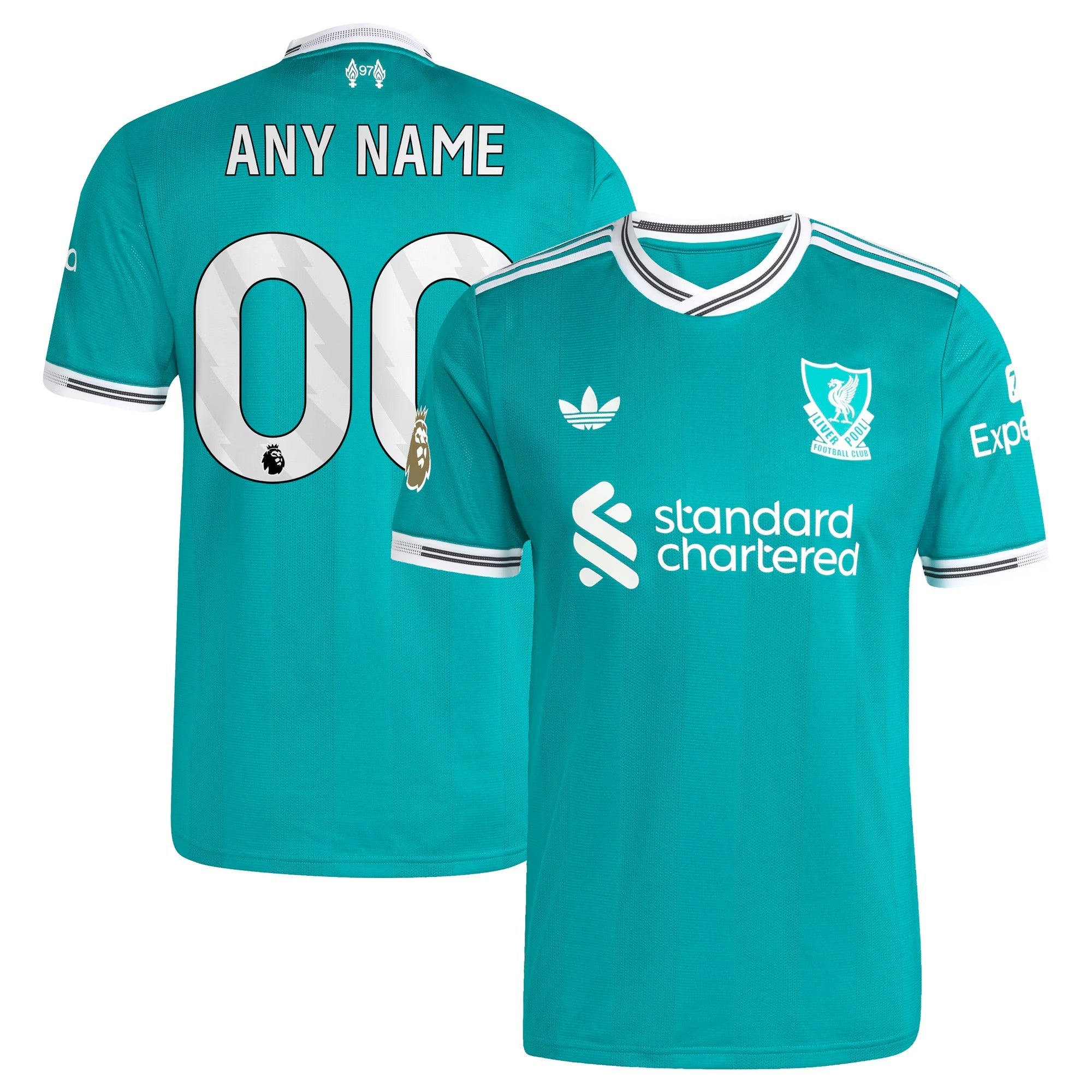 Espoor™ Liverpool adidas 2025/26 Third Customized Jersey - Green