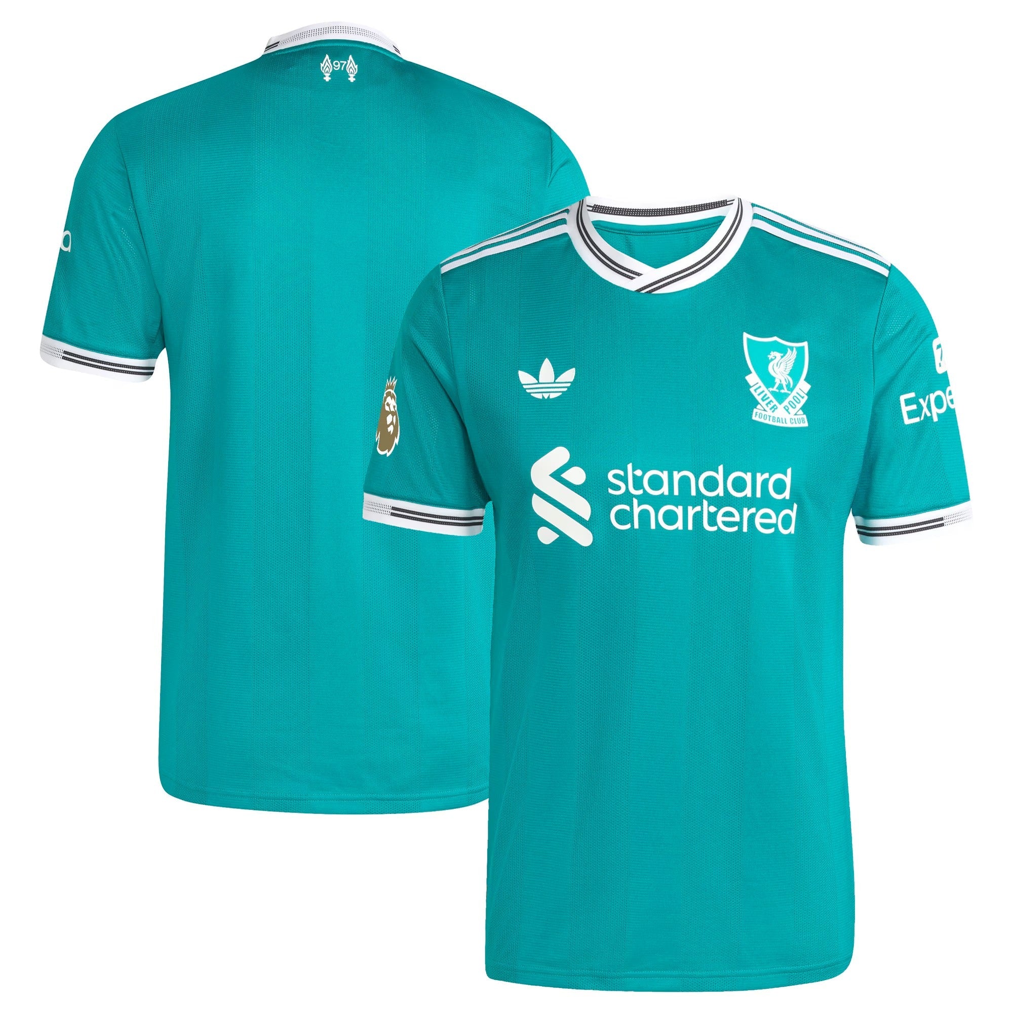 Espoor™ Liverpool adidas 2025/26 Third Jersey with Patch - Green