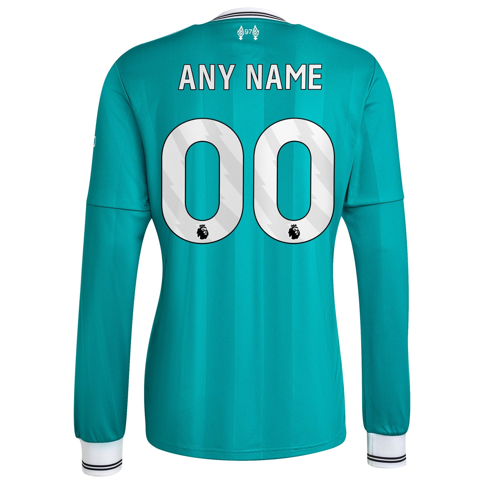 Espoor™ Liverpool adidas 2025/26 Third Long Sleeve Custom Jersey - Green