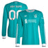 Espoor™ Liverpool adidas 2025/26 Third Long Sleeve Custom Jersey - Green