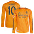 Espoor™ Luka Modric Real Madrid adidas 2024/25 Away Long Sleeve Player Jersey - Orange