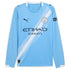 Espoor™ Manchester City Puma 2025/26 Home Long Sleeve Custom Jersey - Sky Blue