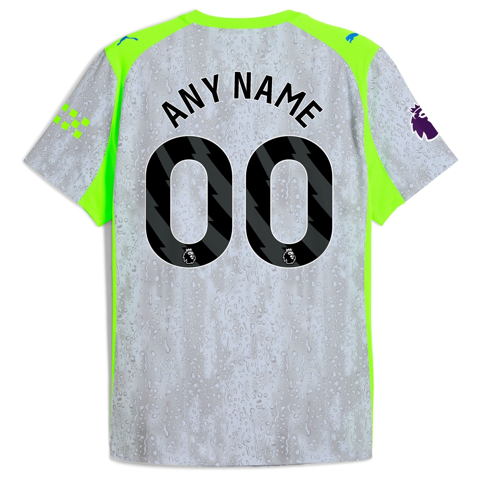 Espoor™ Manchester City Puma 2025/26 Third Custom Jersey - Green/Neon Green