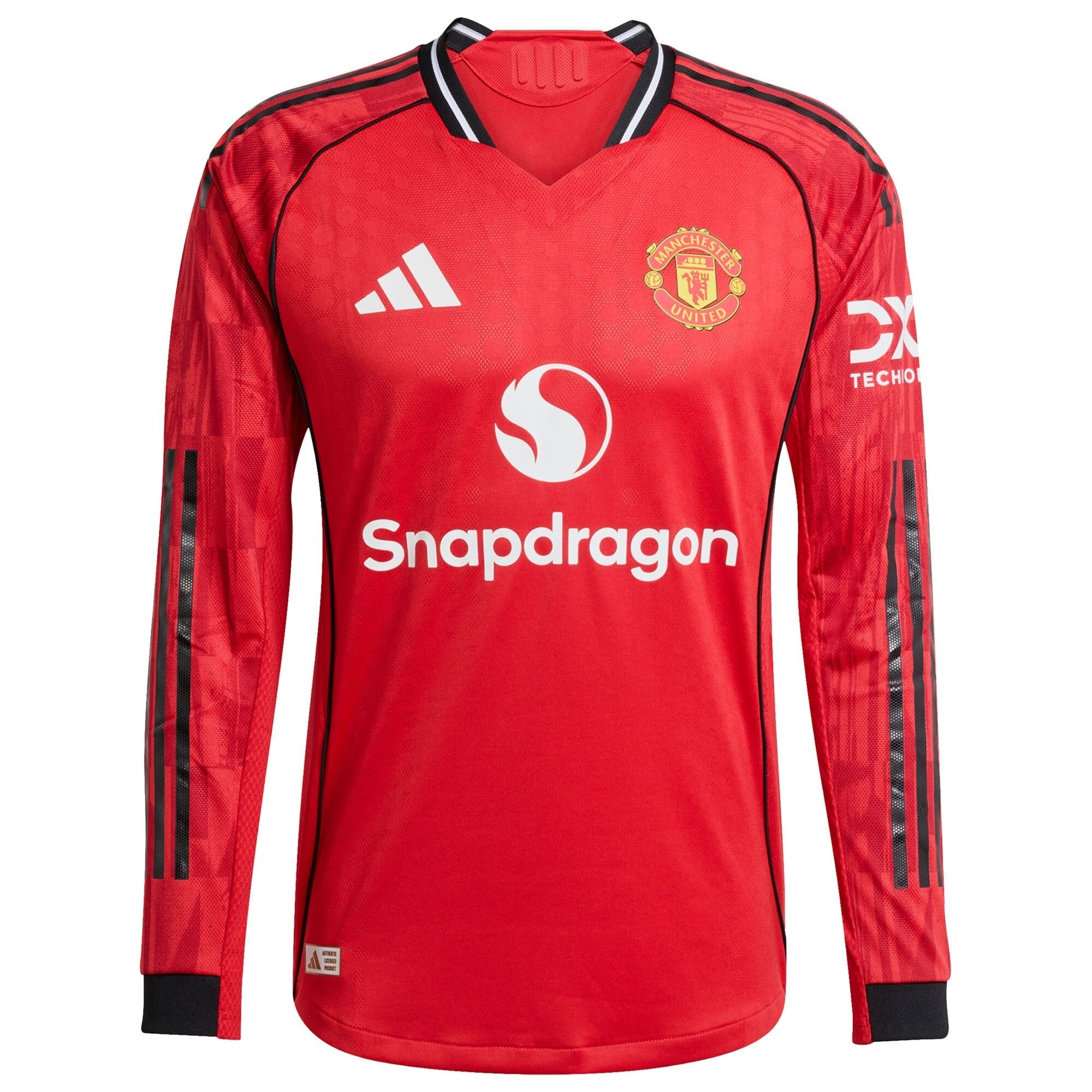 Espoor™ Manchester United adidas WSL Home Shirt 2025-26 - Long sleeve with Cristiano Ronaldo 7 printing Jersey