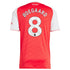 Espoor™ Martin Ødegaard Arsenal adidas 2025/26 Home Player Jersey - Red