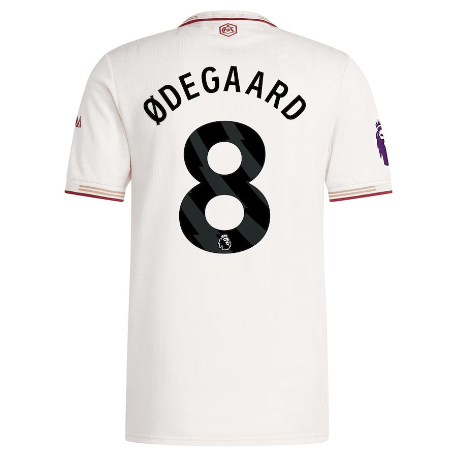 Espoor™ Martin Ødegaard Arsenal adidas 2025/26 Third Player Jersey - White