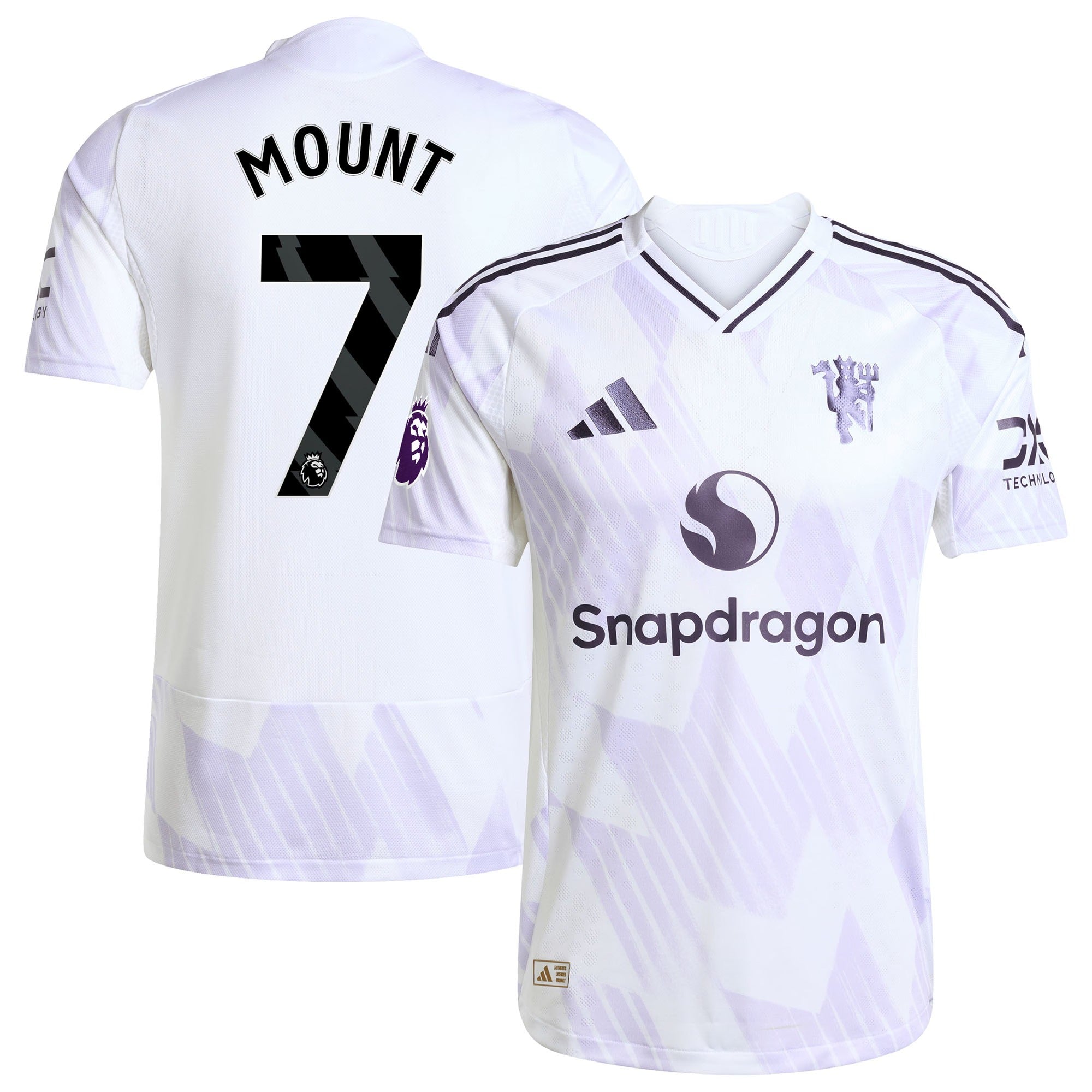 Espoor™ Mason Mount Manchester United adidas 2025/26 Away Player Jersey - White