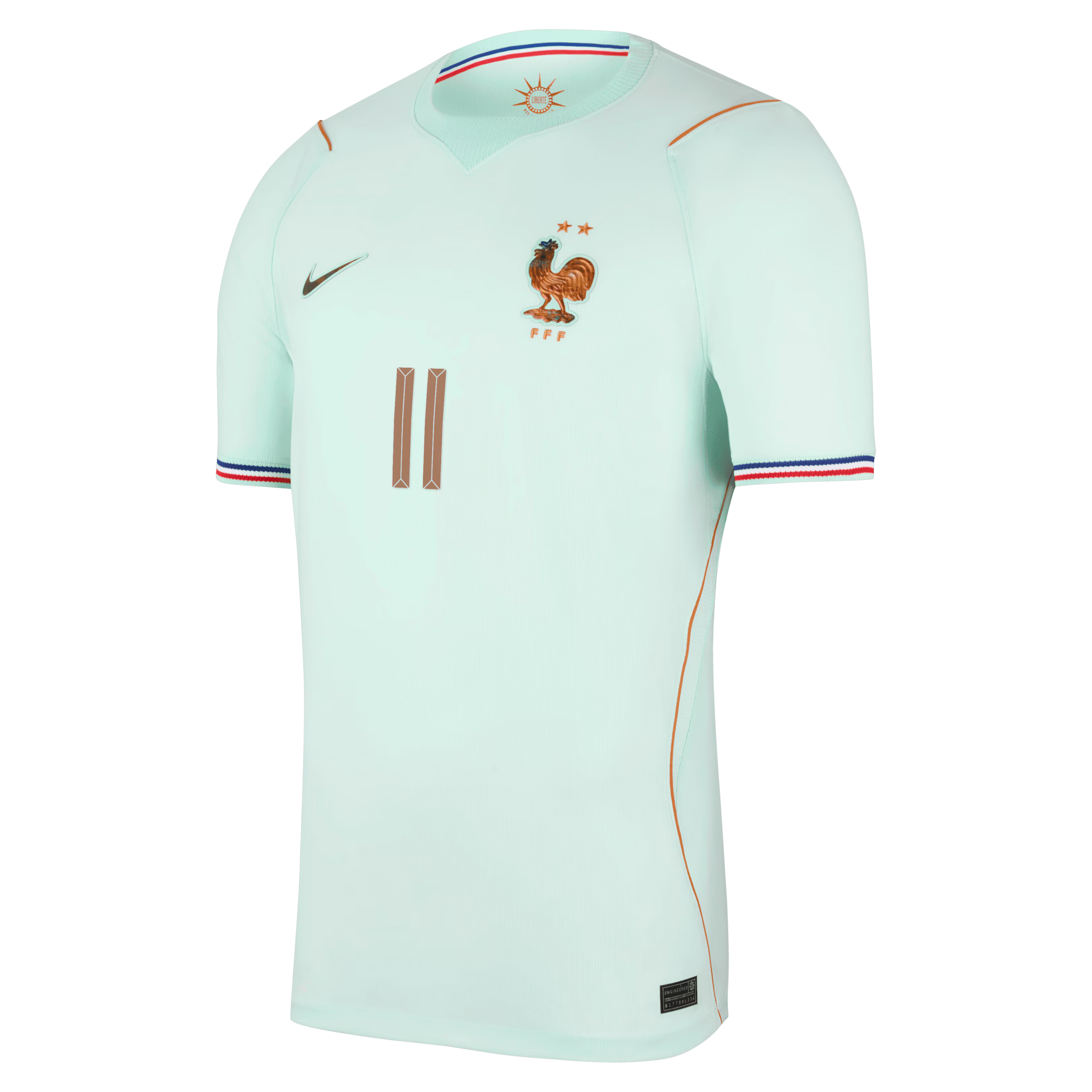 Espoor™ Michael Olise France National Team Nike 2026 Away Stadium Replica Jersey - Green