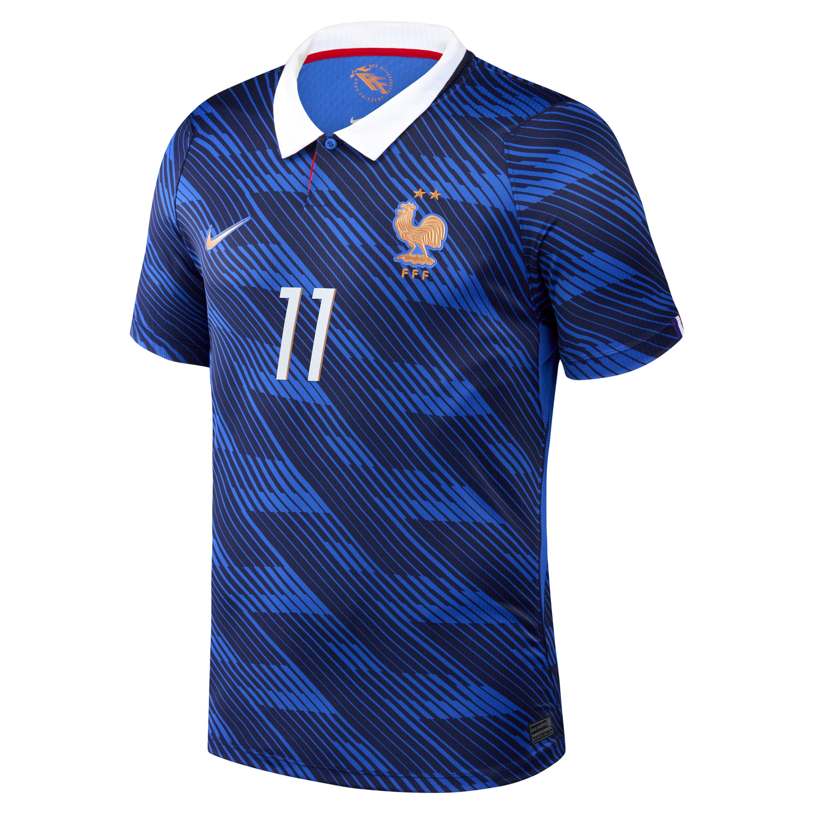 Espoor™ Michael Olise France National Team Nike 2026 Home Stadium Replica Jersey - Blue