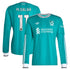 Espoor™ Mohamed Salah Liverpool adidas 2025/26 Third Long Sleeve Player Jersey - Green