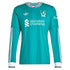 Espoor™ Mohamed Salah Liverpool adidas 2025/26 Third Long Sleeve Player Jersey - Green
