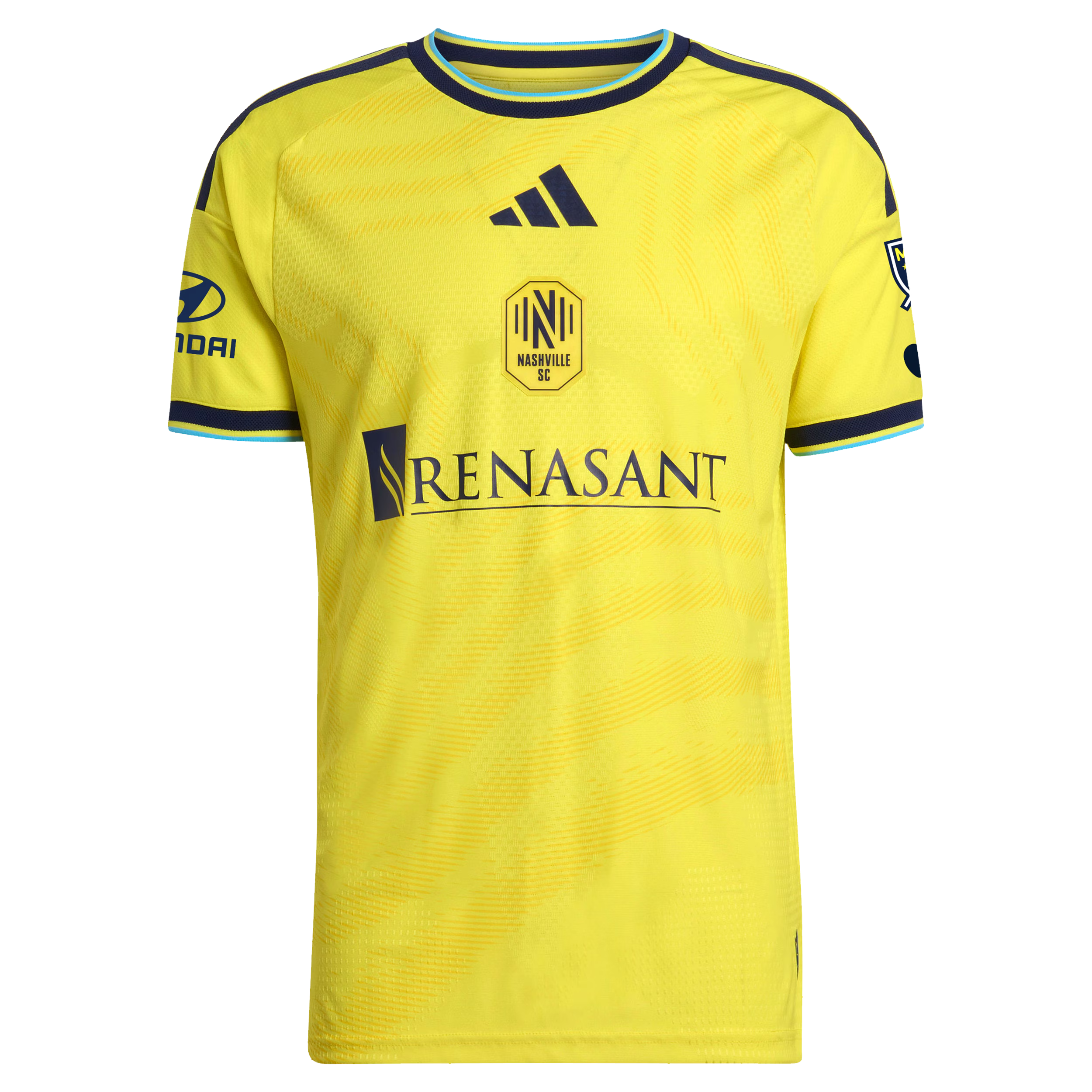Nashville SC // Edvard Tagseth #20 Official 2026 The Reverb On-Field Patch Jersey – Yellow - Jersey Teams World