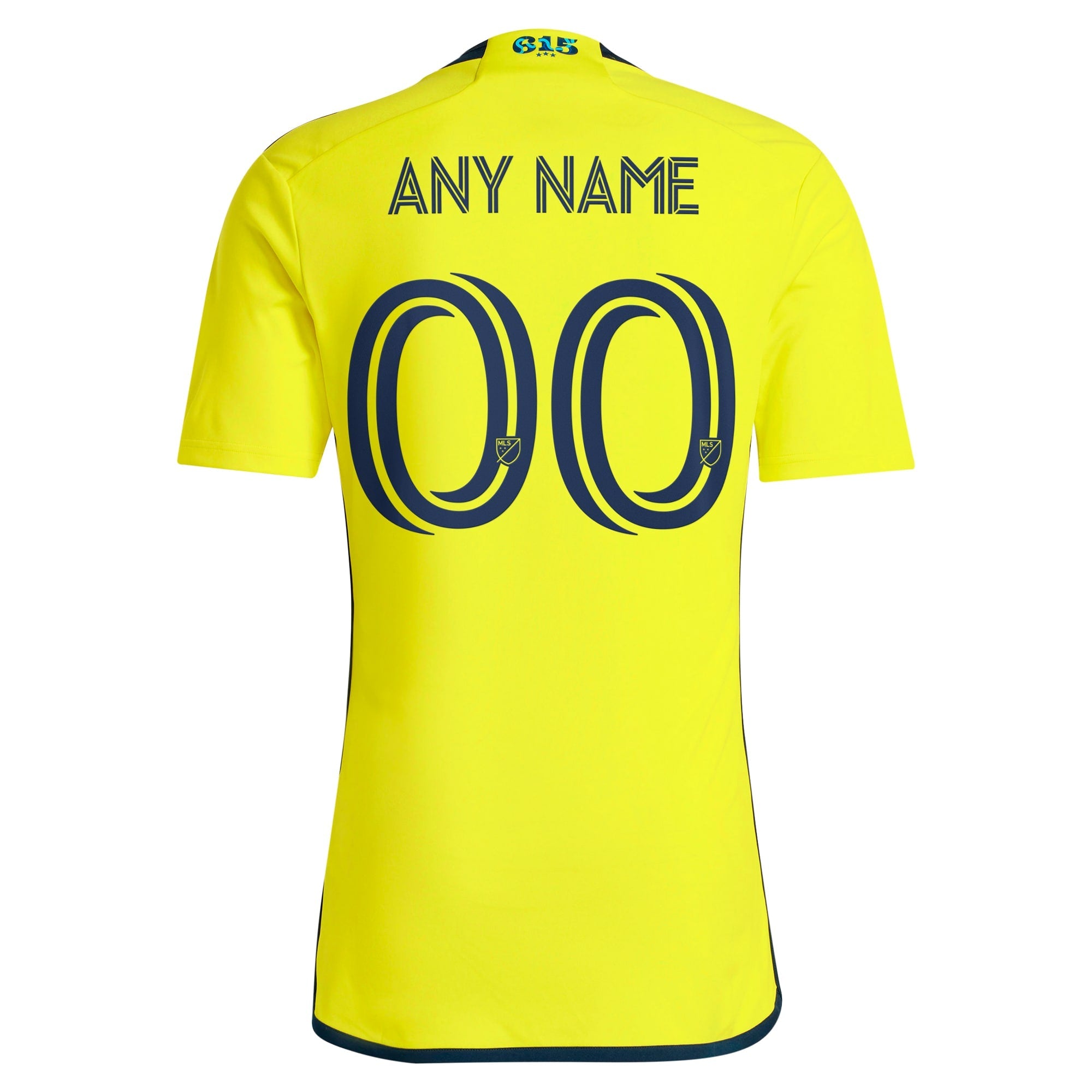 Espoor™ Nashville SC adidas 2024 The 615 Kit Custom Jersey - Yellow