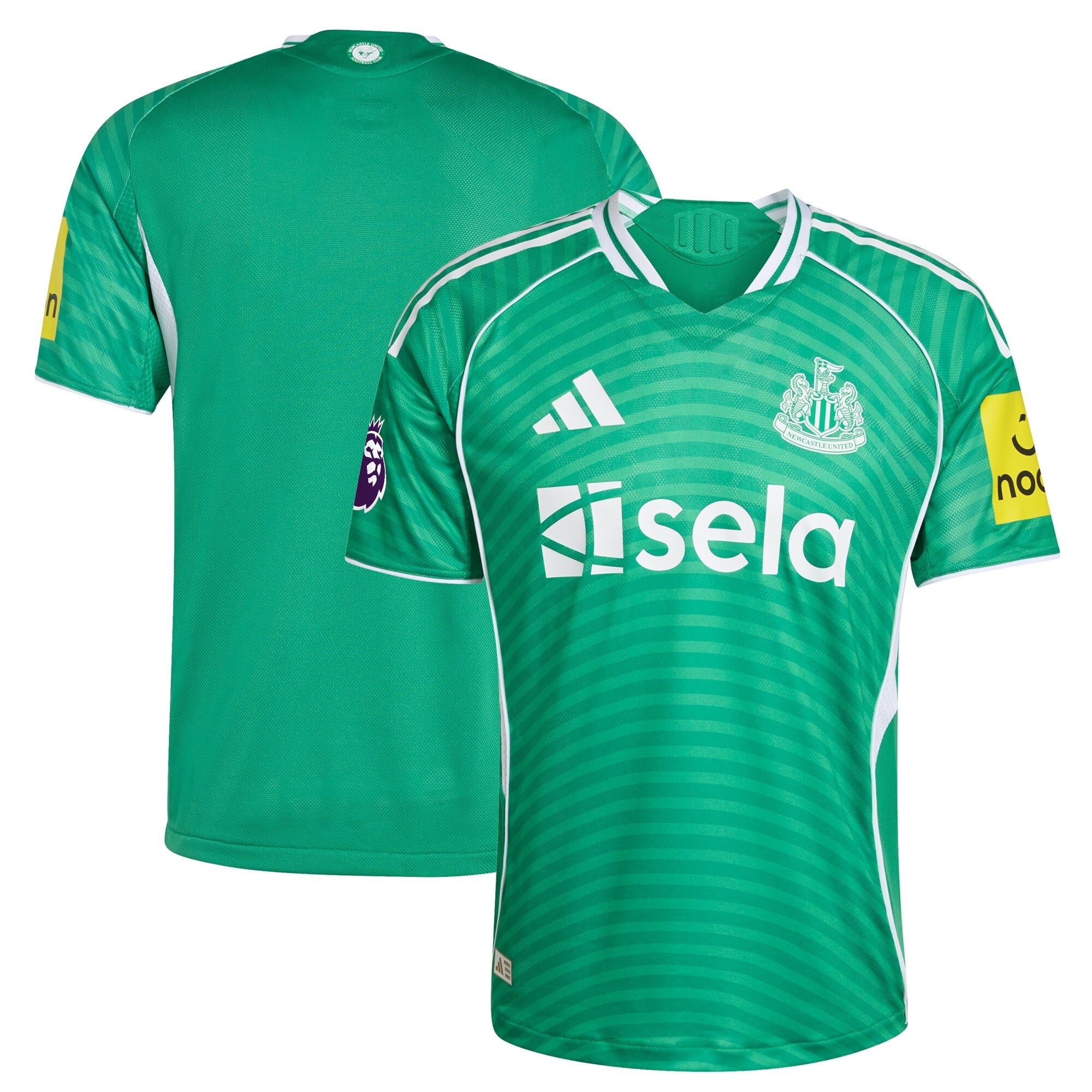 Espoor™ Newcastle United adidas 2025/26 Away Jersey with Patch - Green