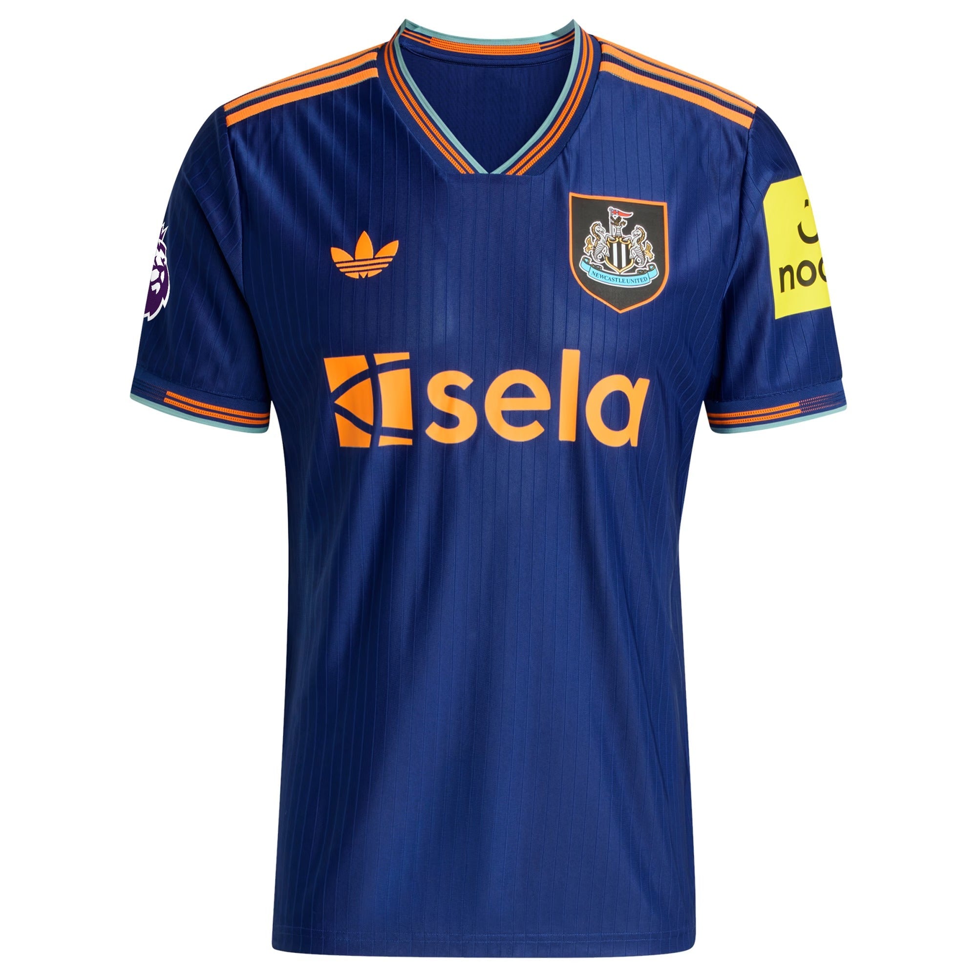 Espoor™ Newcastle United adidas 2025/26 Third Custom Jersey with Patch - Blue