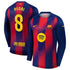 Espoor™ Nike Pedri Barcelona 2025/26 Home Long Sleeve Jersey - Navy
