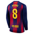 Espoor™ Nike Pedri Barcelona 2025/26 Home Long Sleeve Jersey - Navy