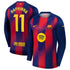 Espoor™ Nike Raphinha Barcelona 2025/26 Home Long Sleeve Jersey - Navy