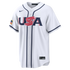 Nike USA Baseball 2026 World Baseball Classic Home Stadium Jersey – Ernie Clement – White - Jersey Teams World