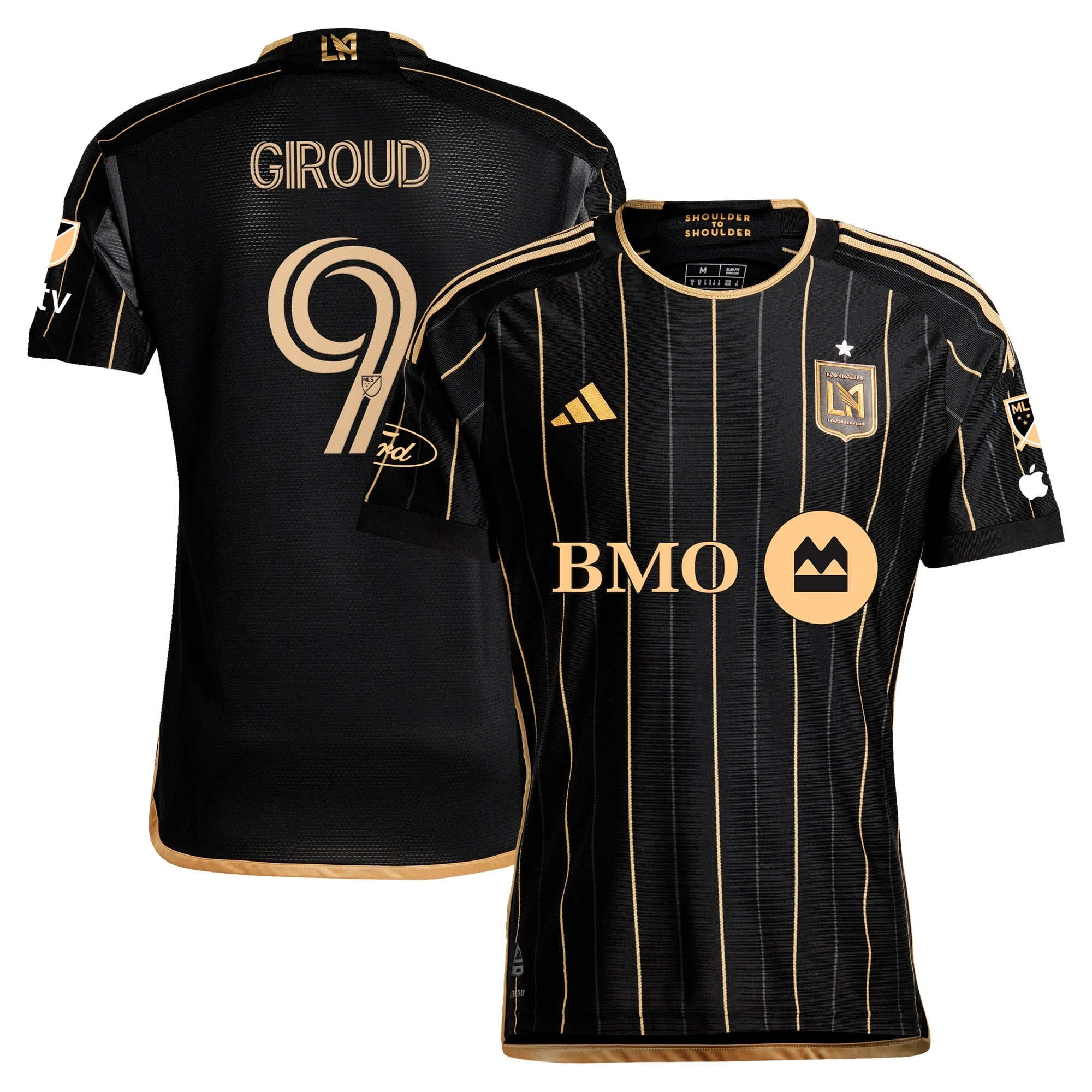 Espoor™ Olivier Giroud LAFC adidas 2024 Primary Player Jersey - Black