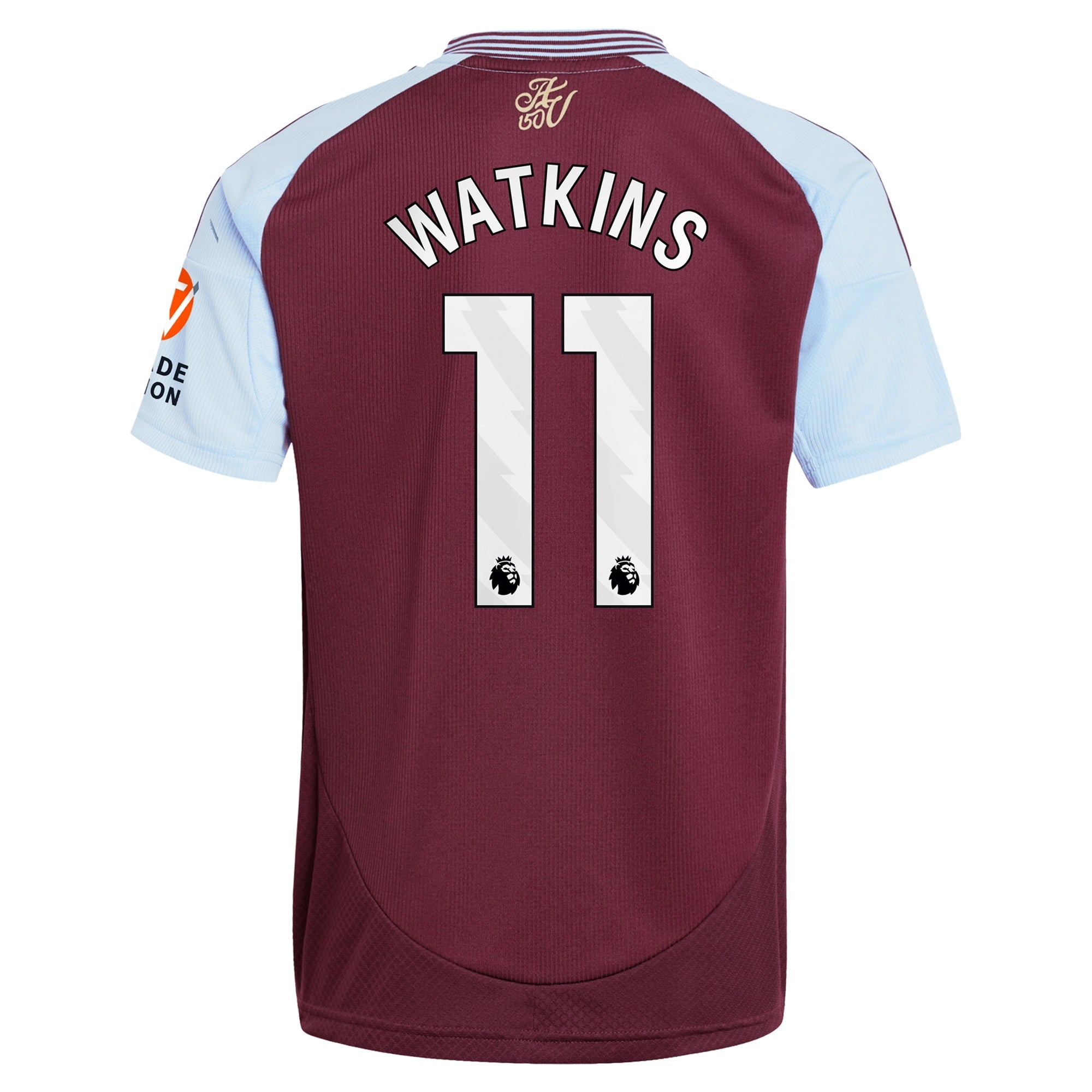 Espoor™ Ollie Watkins Aston Villa adidas 2024/25 Home  Player Jersey - Claret