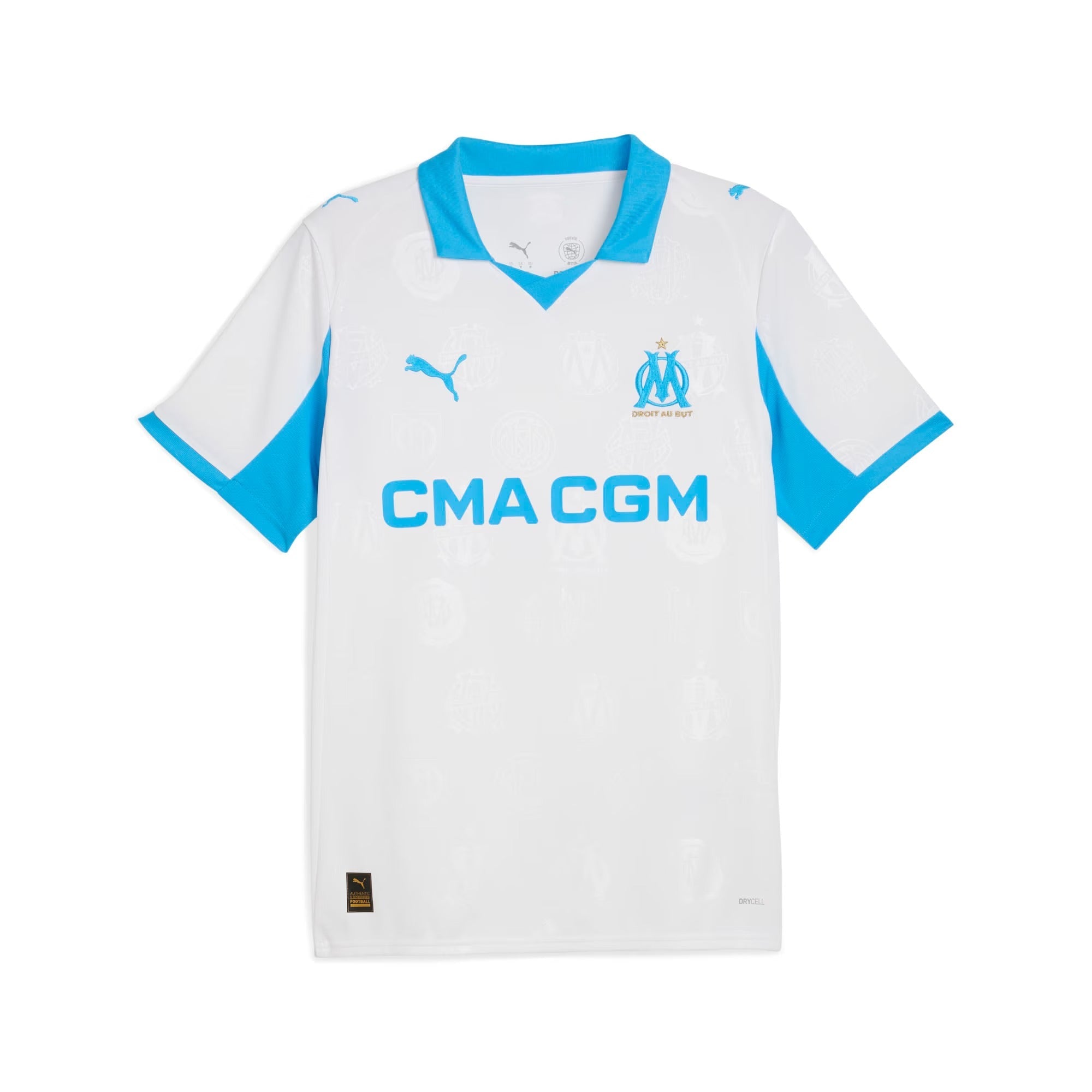 Espoor™ Olympique Marseille Puma 2025/26 Custom Home Jersey - White