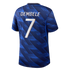 Espoor™ Ousmane Dembélé France National Team Nike 2026 Home Stadium Replica Jersey - Blue