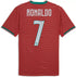 PUMA Portugal National Team 2026 Home Player Edition Jersey – Cristiano Ronaldo #7 – Red/Gold/Green - Jersey Teams World