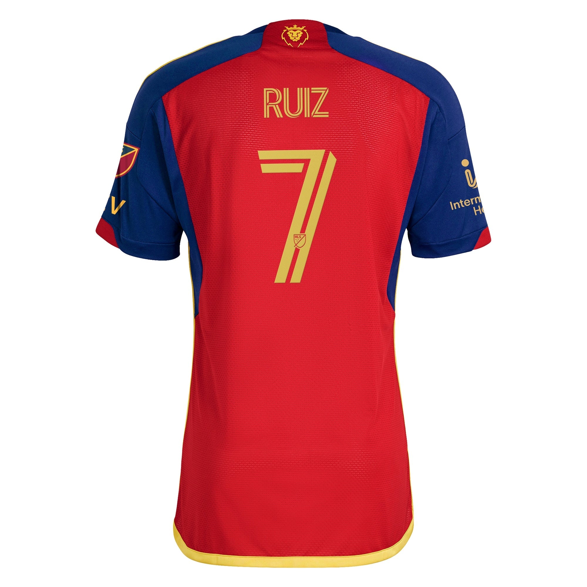 Pablo Ruiz Real Salt Lake adidas 2024 Peak Utah Player Jersey – Red - Jersey Teams World