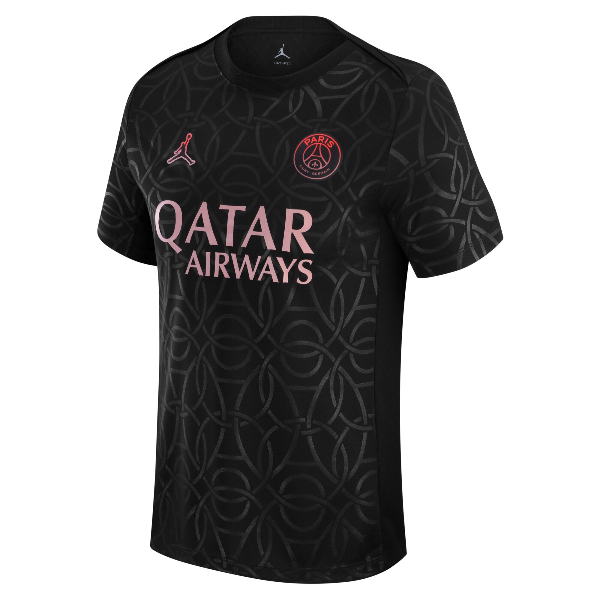 Espoor™ Paris Saint-Germain Jordan Brand 2024/25 Third Academy Pro Pre-Match Top - Black