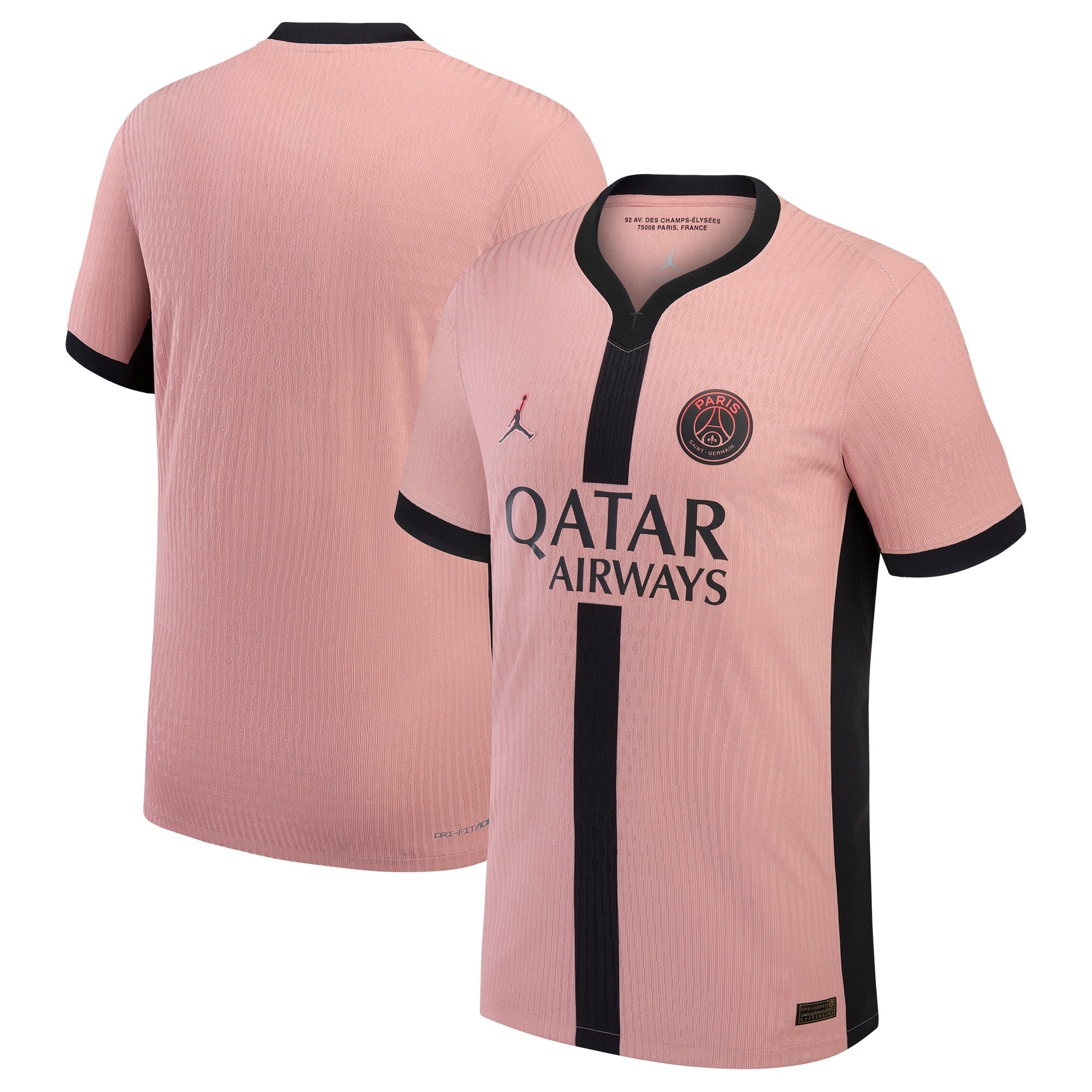 Espoor™ Paris Saint-Germain Jordan Brand 2024/25 Third Customized Jersey - Pink
