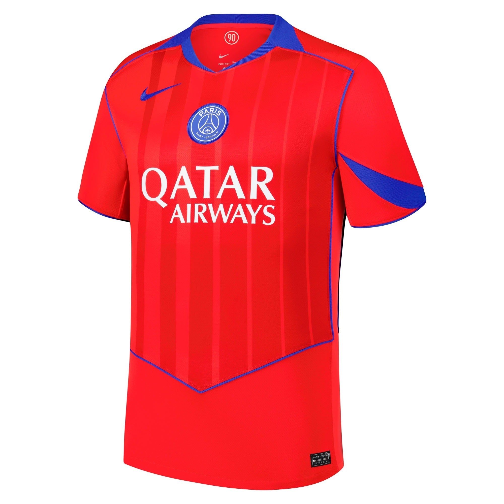 Espoor™ Paris Saint-Germain Nike 2025/26 Third Custom Jersey - Red