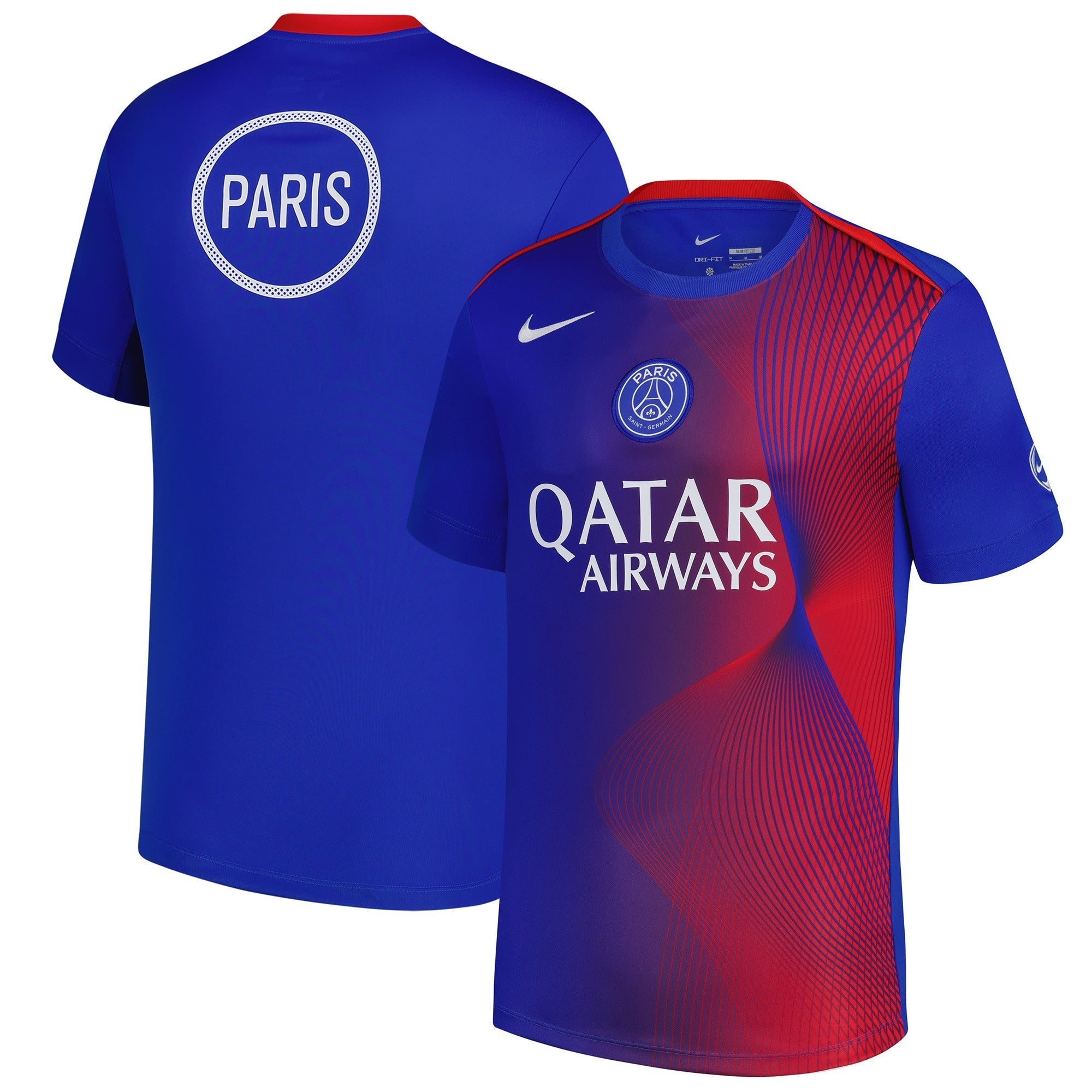 Espoor™ Paris Saint-Germain Nike Third 2025/26 Academy Pro Pre-Match Top - Royal