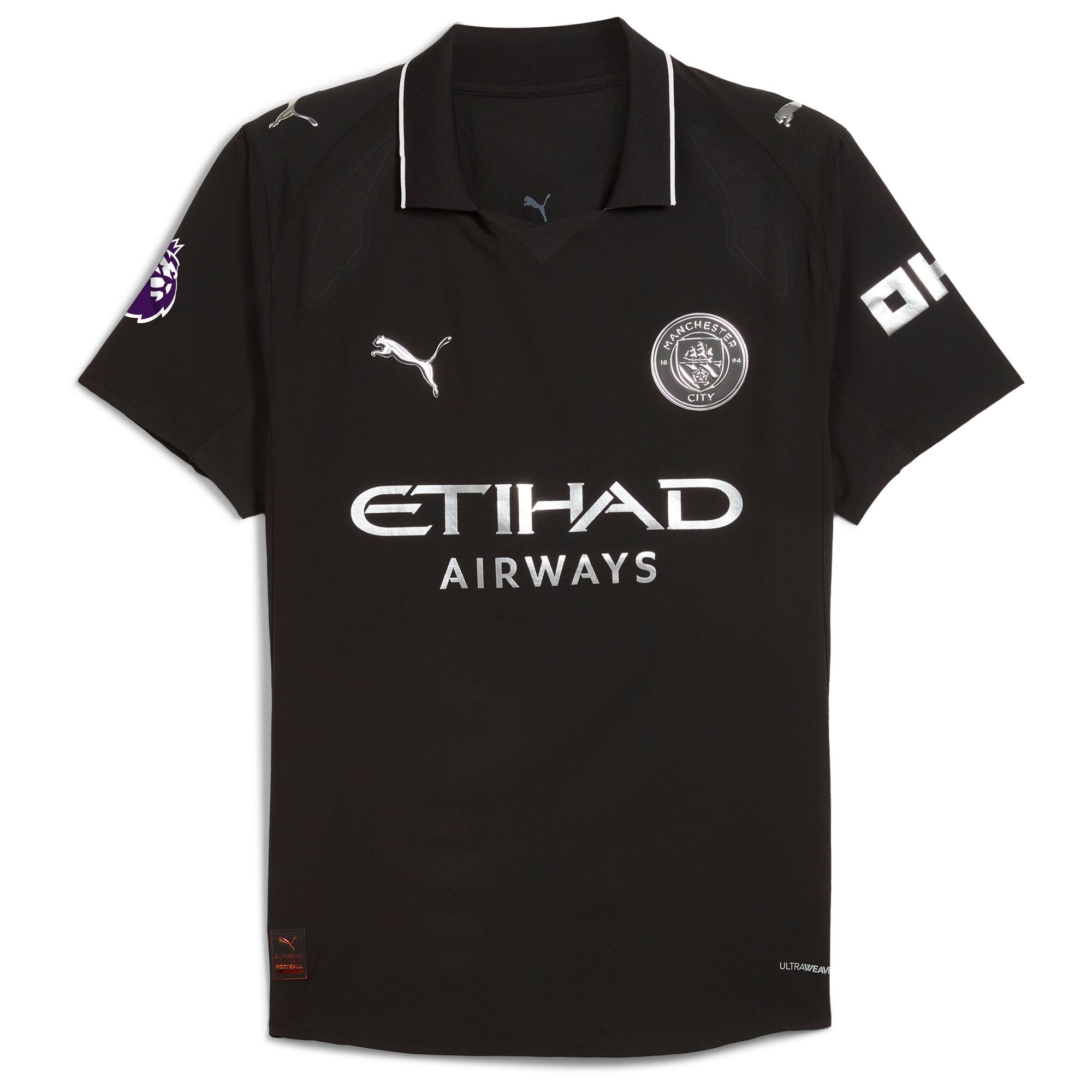 Espoor™ Phil Foden Manchester City Puma 2025/26 Away Player Jersey - Black