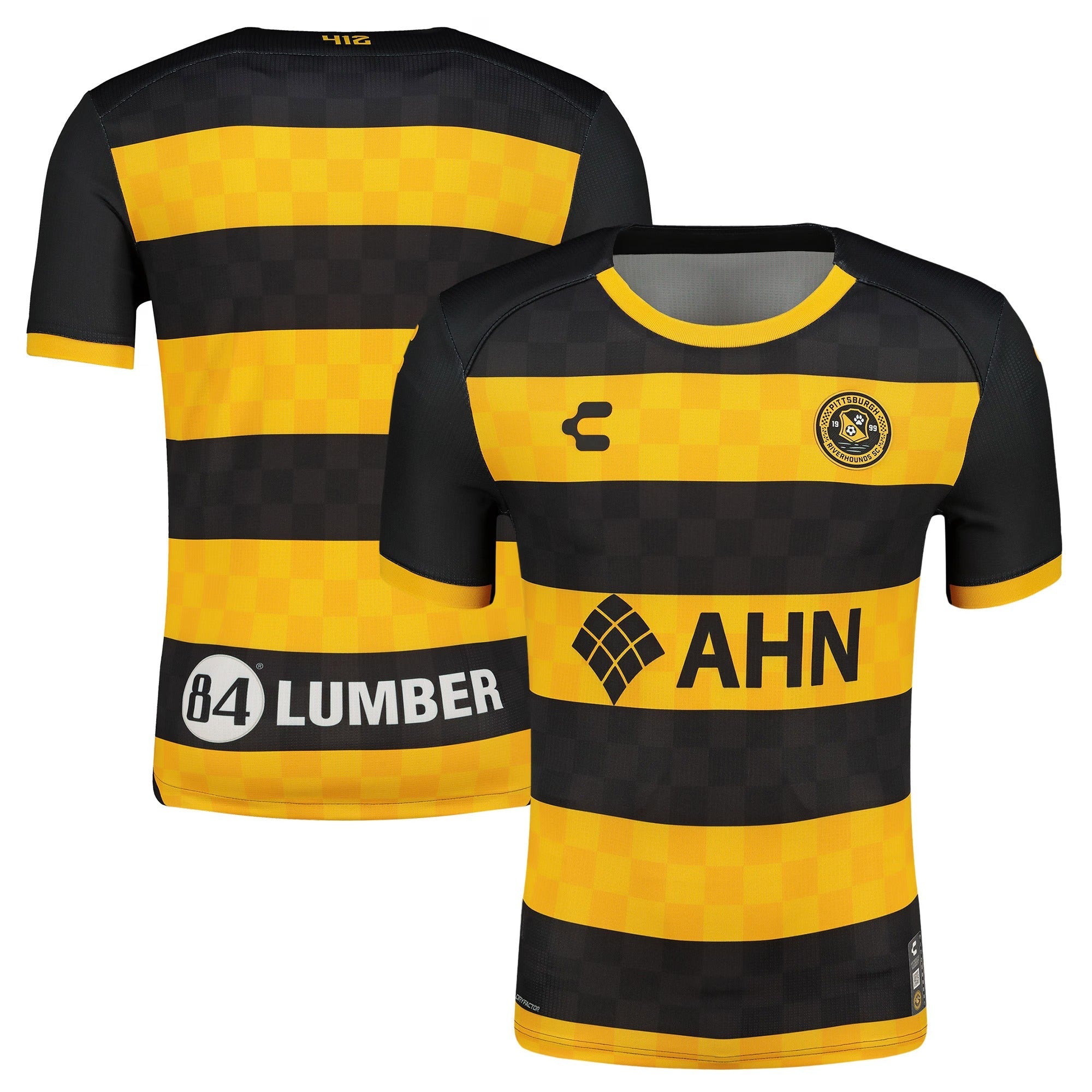 Espoor™ Pittsburgh Riverhounds SC Charly 2025 Home Authentic Jersey - Black